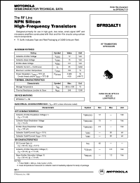 BFR93ALT1 Datasheet