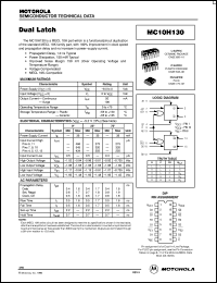 MC10H130P Datasheet