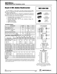 MC10H180P Datasheet