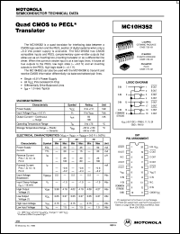 MC10H352L Datasheet