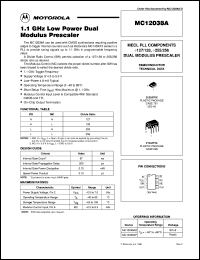 MC12038BP Datasheet