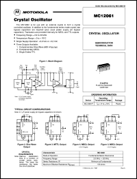 MC12061P Datasheet