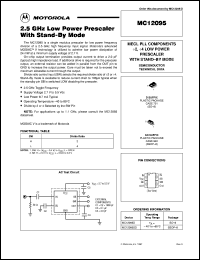 MC12095D Datasheet