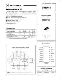 MC13155D Datasheet