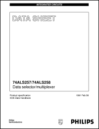 N74ALS258DB Datasheet