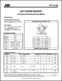 VFT15-28 Datasheet