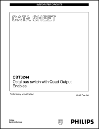 CBT3244 Datasheet