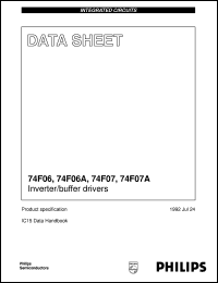 N74F07D Datasheet