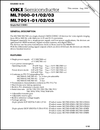 ML7001-03MB Datasheet