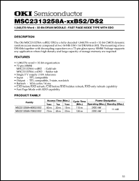 MSC2313258A-70DS2 Datasheet