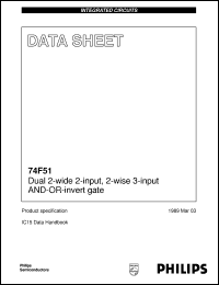 N74F51D Datasheet