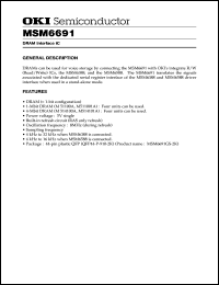MSM6691GS-2K Datasheet