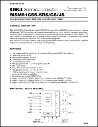 MSM81C55-5JS Datasheet