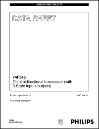 N74F545D Datasheet