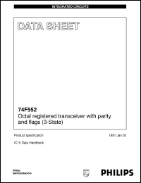 N74F552D Datasheet