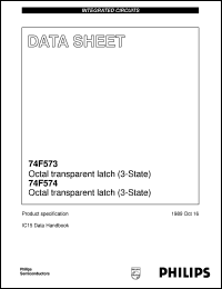 N74F574D Datasheet