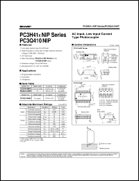 PC3Q410NIP Datasheet