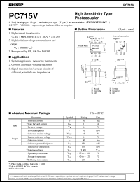 PC715V Datasheet