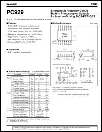 PC929 Datasheet