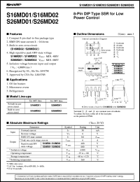 S16MD01 Datasheet