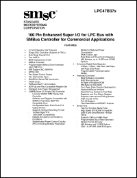 LPC47B37x Datasheet