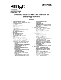 LPC47S42x Datasheet