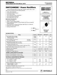 MBR1535CT Datasheet