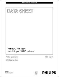 N74F1804N Datasheet
