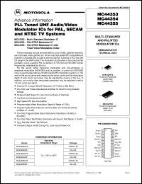 MC44354DW Datasheet