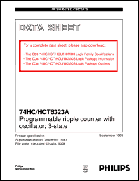 74HCT6323AD Datasheet