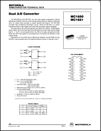 MC1651L Datasheet