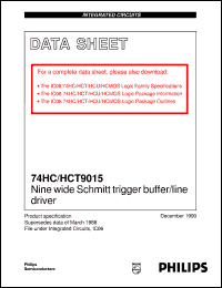 74HCT9015D Datasheet