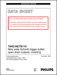 74HCT9114D Datasheet
