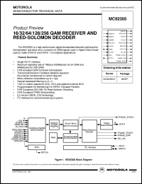 MC92305CD Datasheet