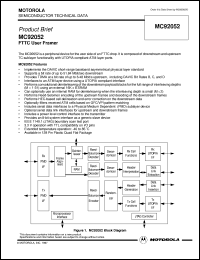 MC92052CG Datasheet