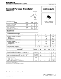 BCW68GLT1 Datasheet