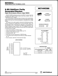 MC74HC280D Datasheet