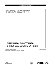 74HCT1G86GW Datasheet