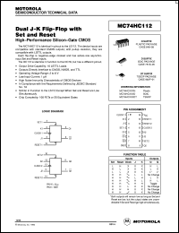 MC74HC112D Datasheet