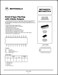MC74AC374DW Datasheet