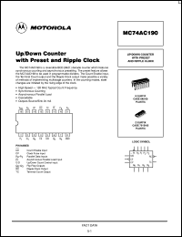 MC74AC190D Datasheet