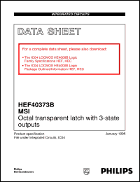 HEF40373BDB Datasheet