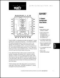 GA1087MC700 Datasheet