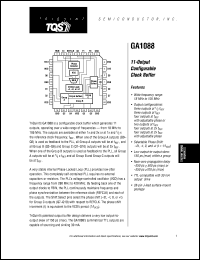 GA1088MC700 Datasheet