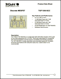 TGF1350-SCC Datasheet