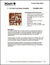 TGA8061-SCC Datasheet