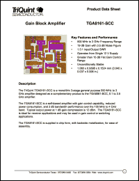 TGA8161-SCC Datasheet