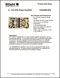 TGA8286-EPU Datasheet