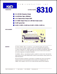 TGA8310-SCC Datasheet
