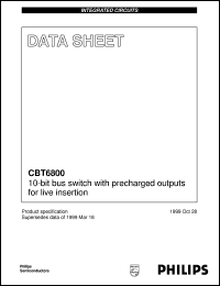 CBT6800 Datasheet